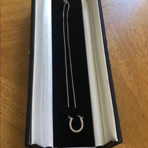 Sterling Silver horseshoe necklace